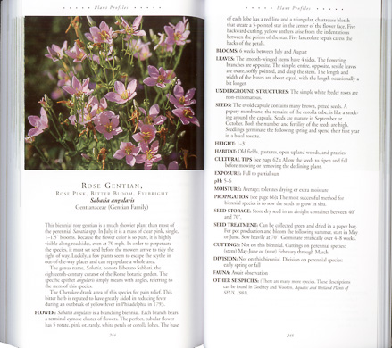 page from All About South Carolina Wildflowers by Jan Midgley